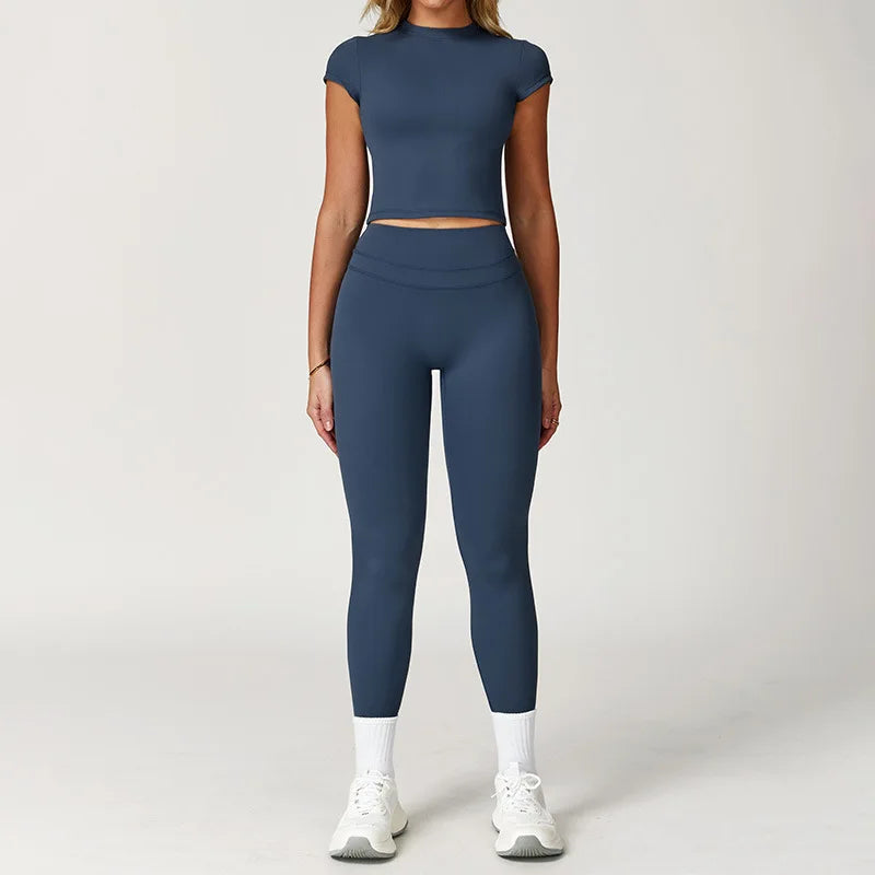 2 Pieces Sportswear Women Yoga Set Gym Clothes Sportswear