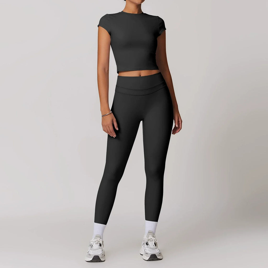 2 Pieces Sportswear Women Yoga Set Gym Clothes Sportswear