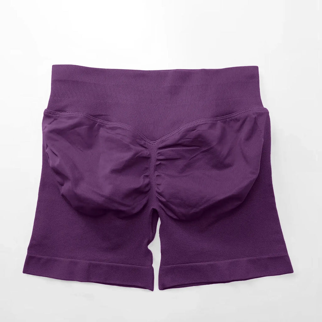 NCLAGEN Seamless Shorts 4.5" Gym Shorts for women