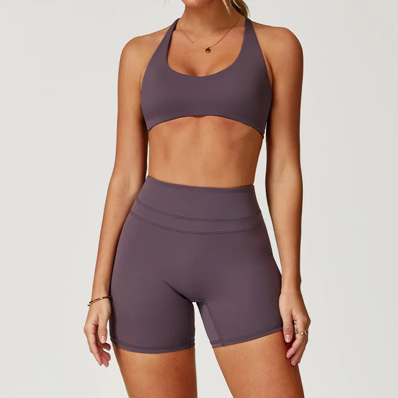 2 Pieces Sportswear Women Yoga Set Gym Clothes Sportswear