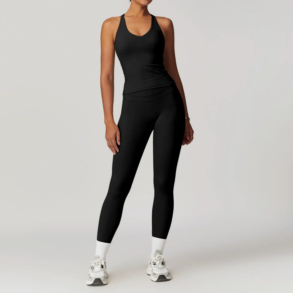 2 Pieces Sportswear Women Yoga Set Gym Clothes Sportswear