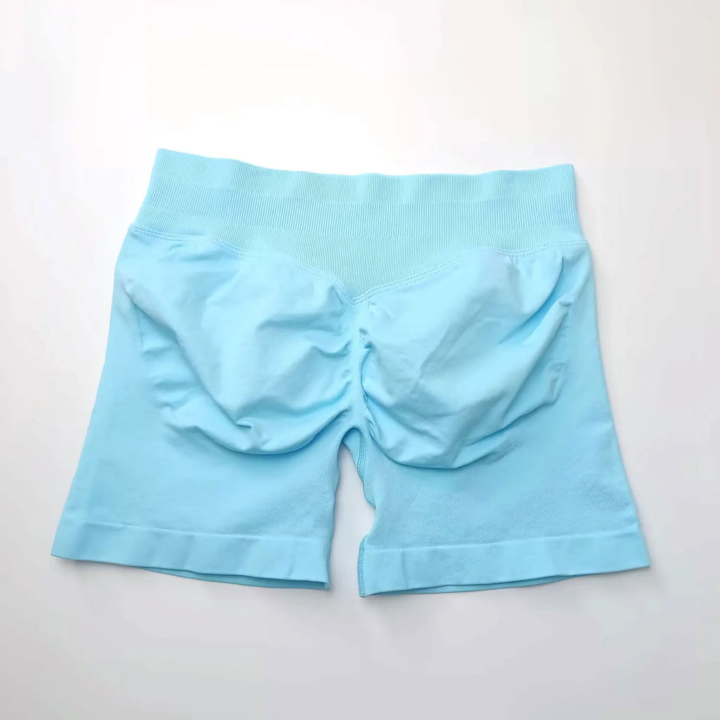NCLAGEN Seamless Shorts 4.5" Gym Shorts for women