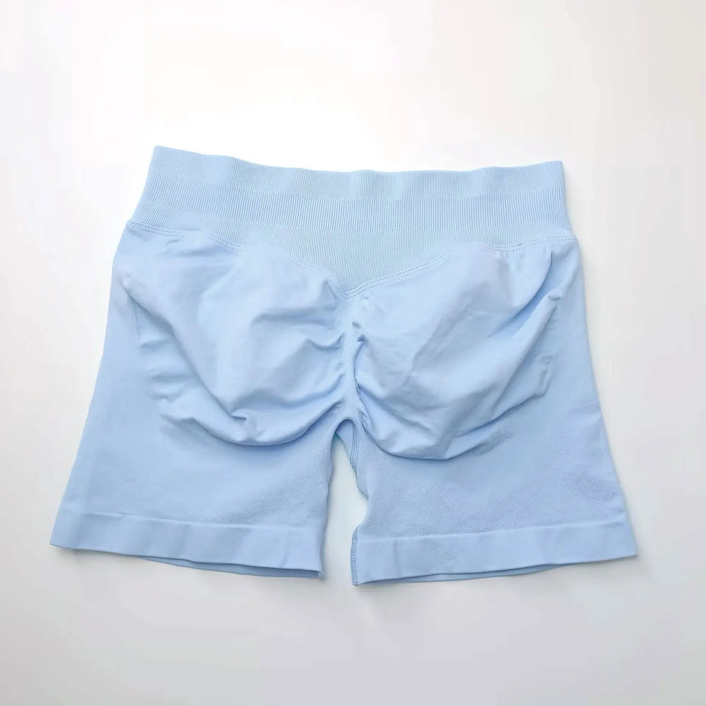 NCLAGEN Seamless Shorts 4.5" Gym Shorts for women