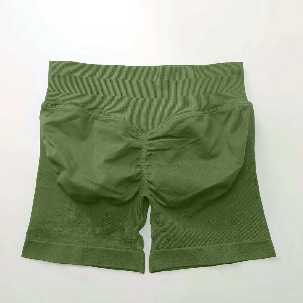 NCLAGEN Seamless Shorts 4.5" Gym Shorts for women