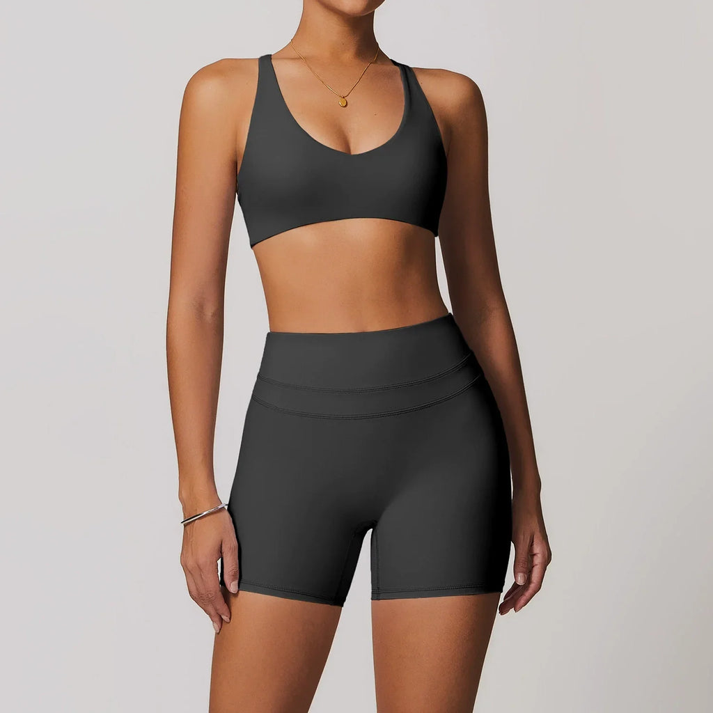 2 Pieces Sportswear Women Yoga Set Gym Clothes Sportswear
