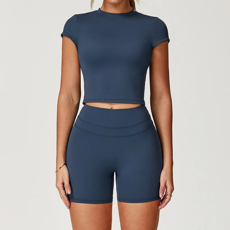 2 Pieces Sportswear Women Yoga Set Gym Clothes Sportswear