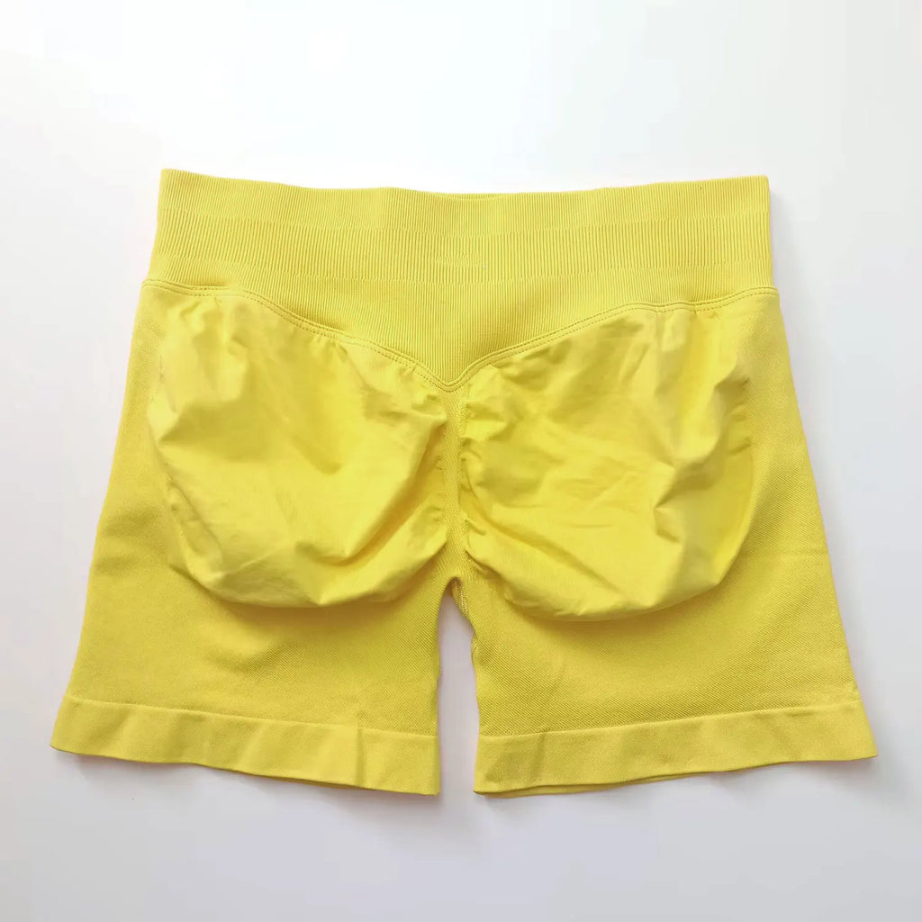 NCLAGEN Seamless Shorts 4.5" Gym Shorts for women