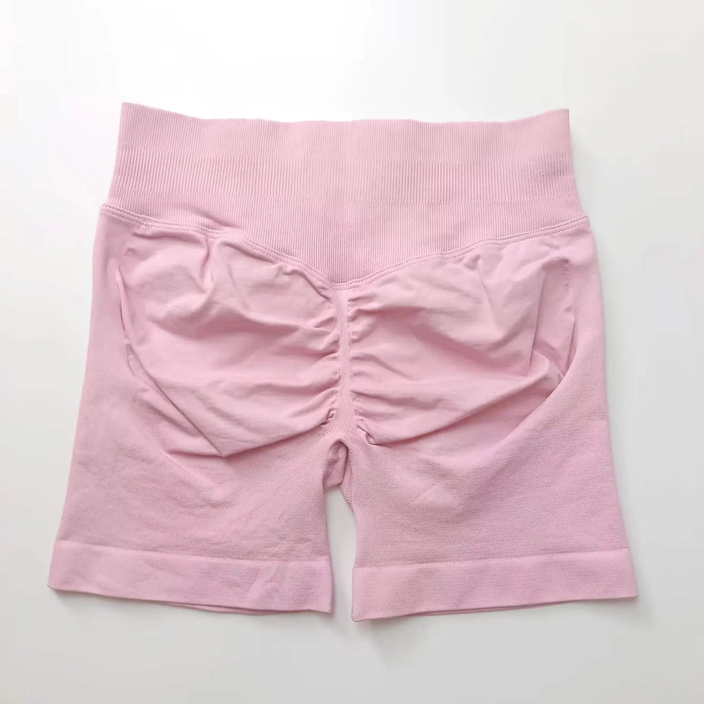 NCLAGEN Seamless Shorts 4.5" Gym Shorts for women