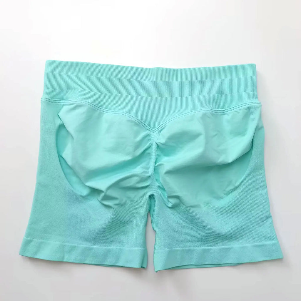 NCLAGEN Seamless Shorts 4.5" Gym Shorts for women
