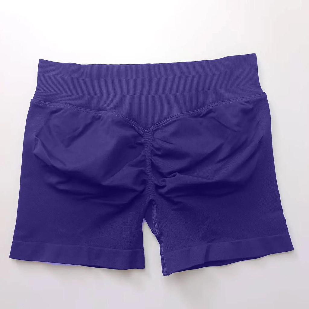 NCLAGEN Seamless Shorts 4.5" Gym Shorts for women