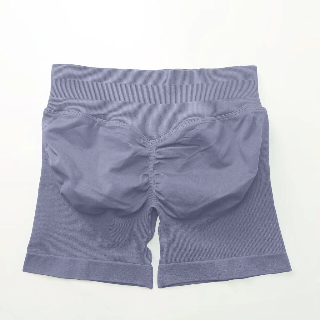 NCLAGEN Seamless Shorts 4.5" Gym Shorts for women