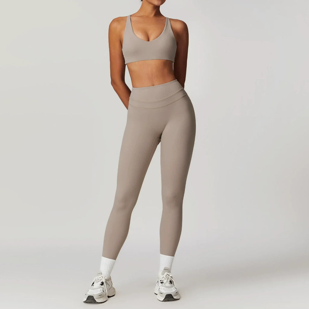 2 Pieces Sportswear Women Yoga Set Gym Clothes Sportswear
