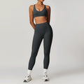2 Pieces Sportswear Women Yoga Set Gym Clothes Sportswear