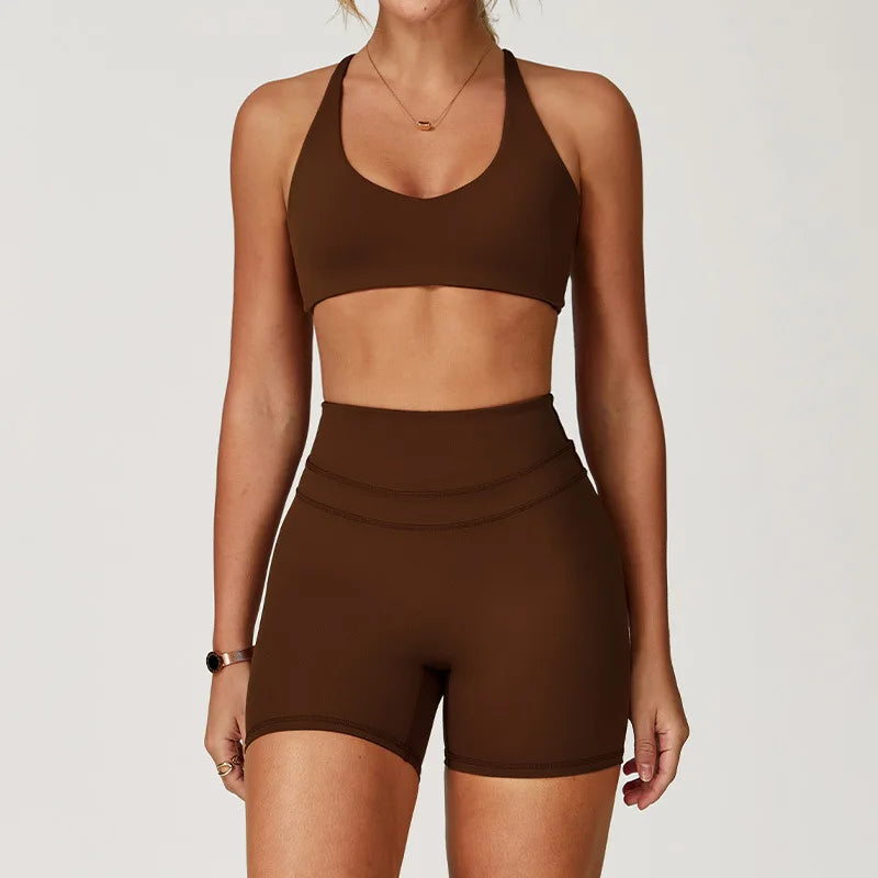 2 Pieces Sportswear Women Yoga Set Gym Clothes Sportswear