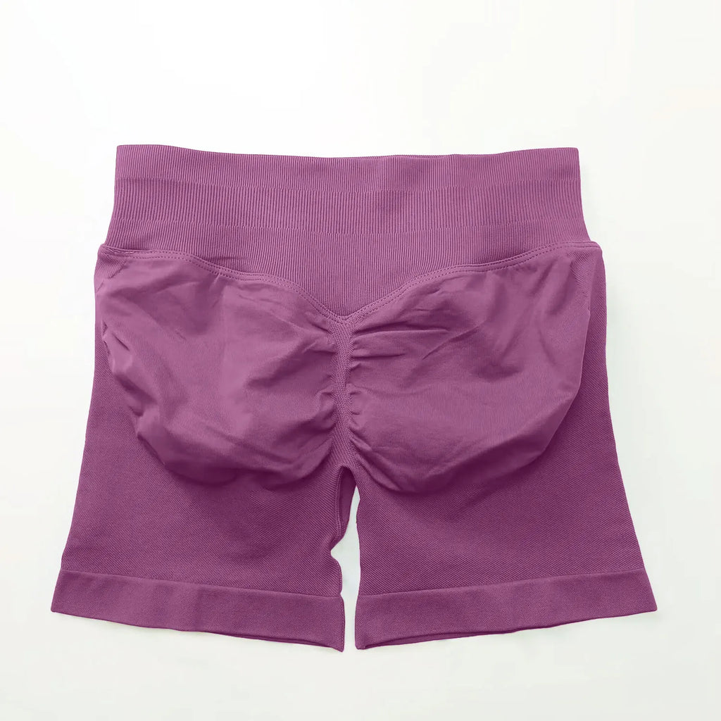NCLAGEN Seamless Shorts 4.5" Gym Shorts for women