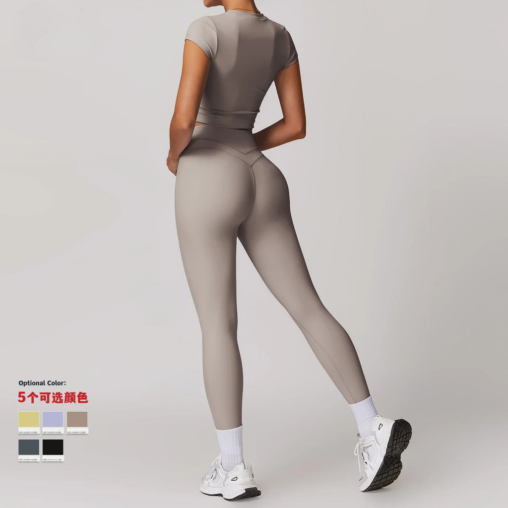 2 Pieces Sportswear Women Yoga Set Gym Clothes Sportswear