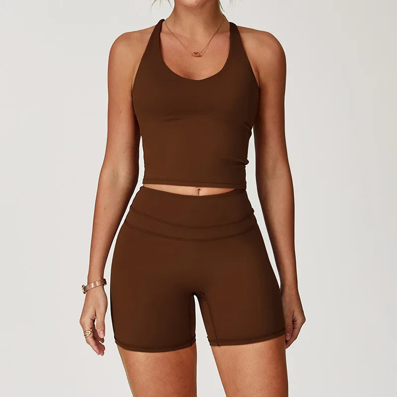 2 Pieces Sportswear Women Yoga Set Gym Clothes Sportswear