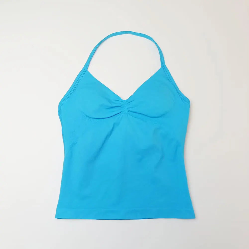 NCLAGEN Impact Longline Strappy Top Sports Yoga Vest