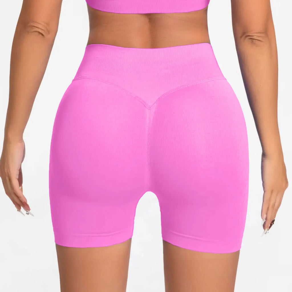 NCLAGEN Seamless Shorts 4.5" Gym Shorts for women