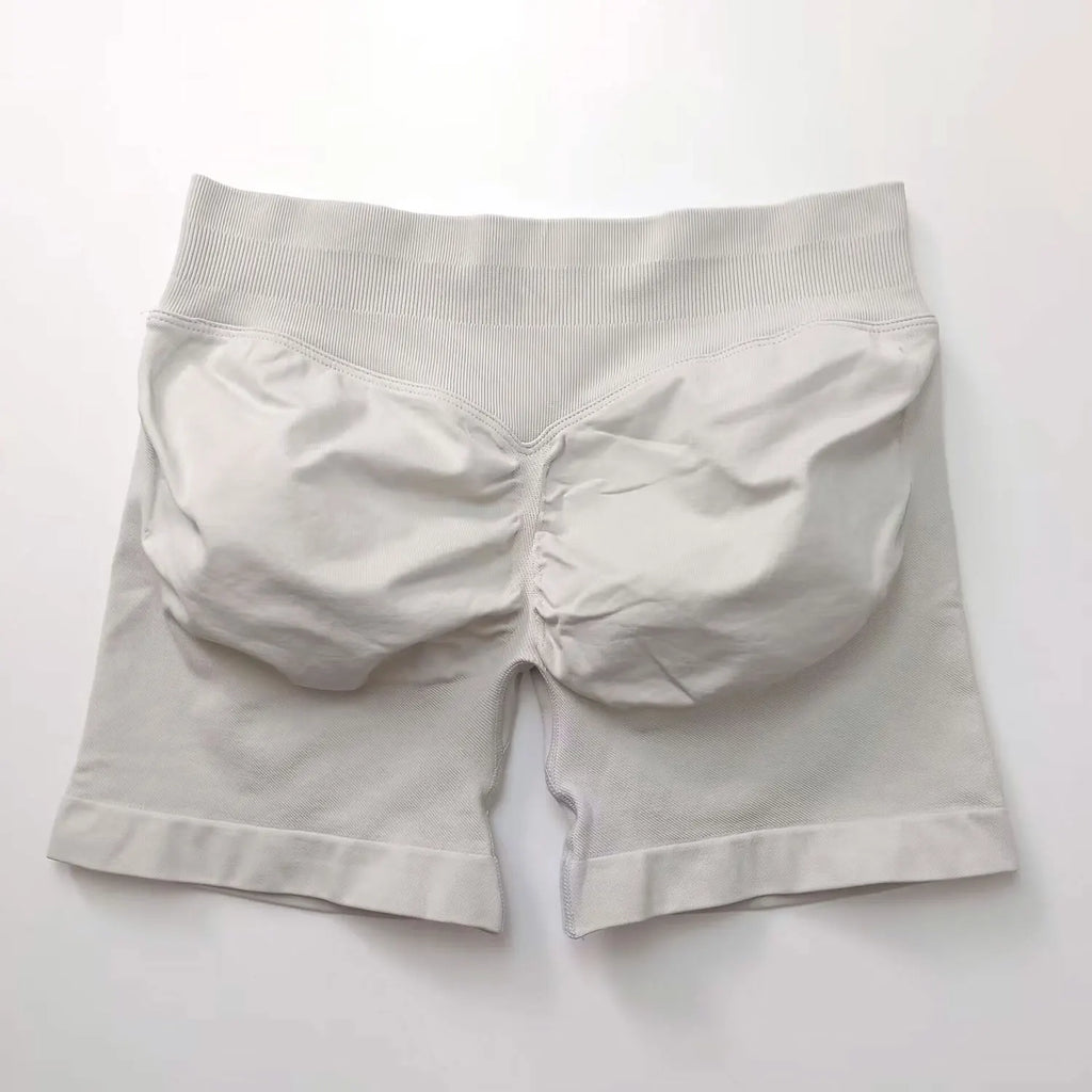 NCLAGEN Seamless Shorts 4.5" Gym Shorts for women