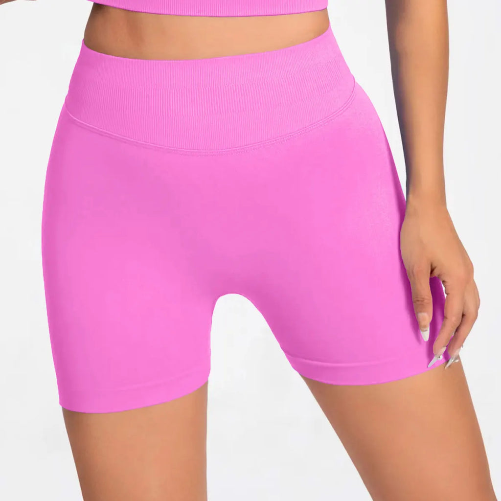 NCLAGEN Seamless Shorts 4.5" Gym Shorts for women